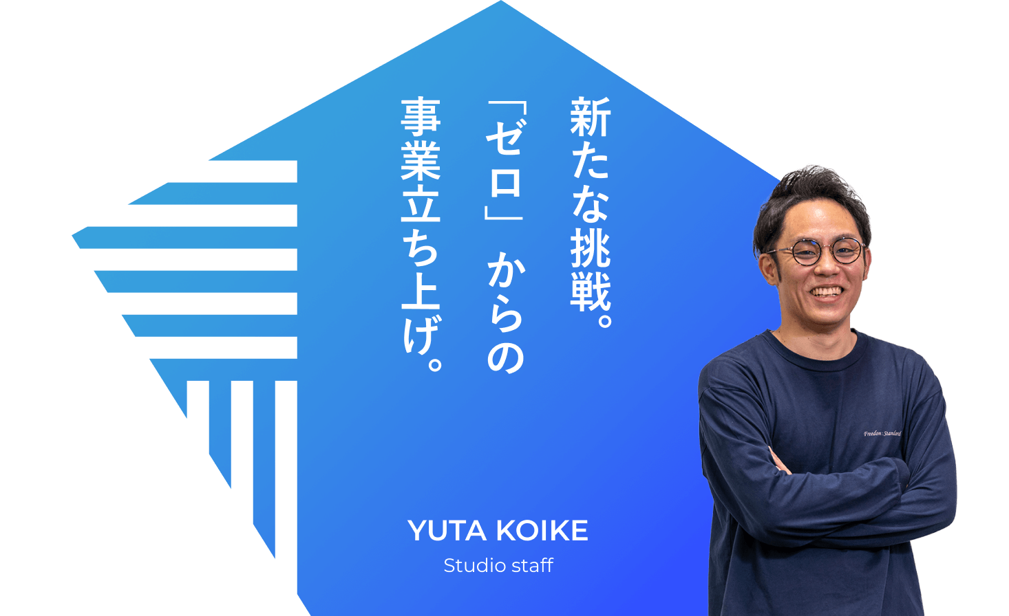 新たな挑戦。「ゼロ」からの事業立ち上げ。